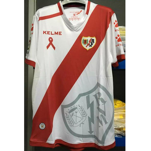 Rayo Vallecano 2016/17 Home Soccer Jersey